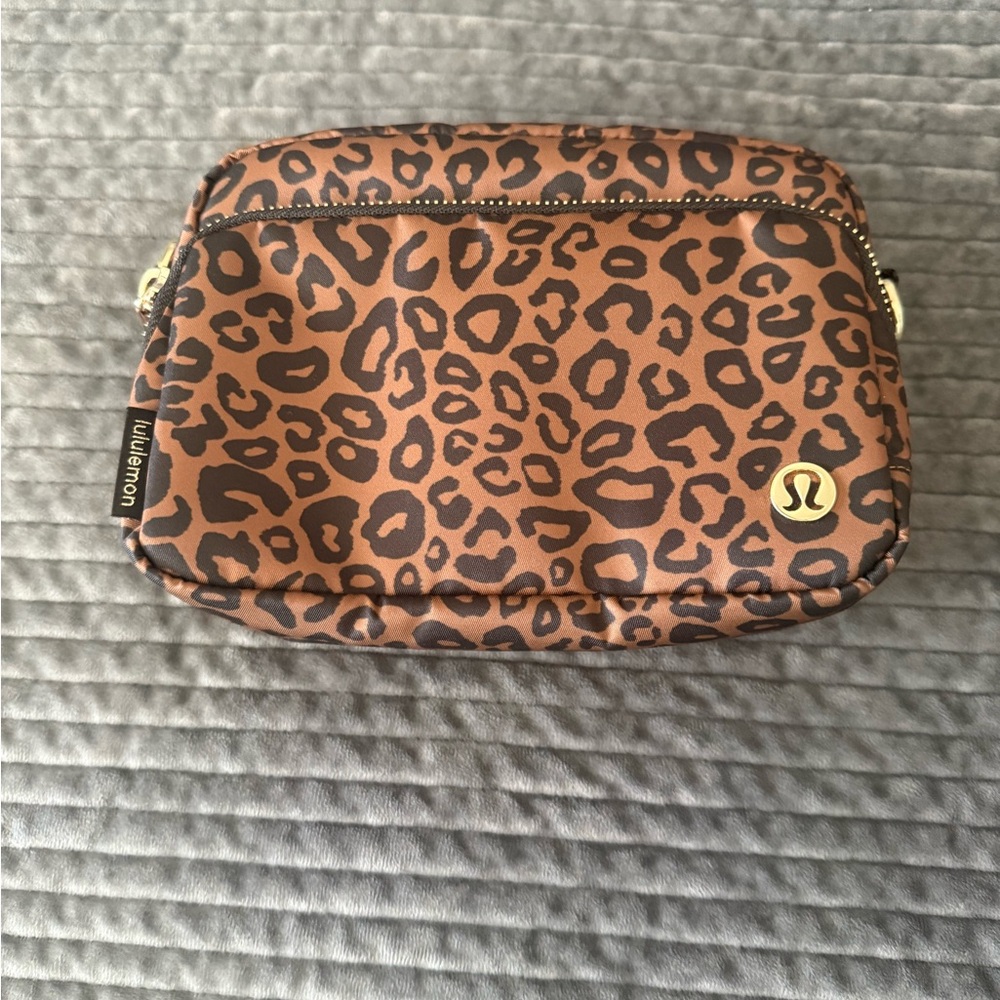 lululemon athletica Leopard Print Crossbody Bag